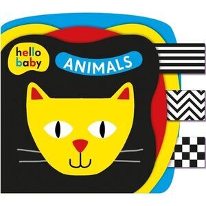 Animals (Hello Baby): A High Contrast Book for Newborns -- Roger Priddy